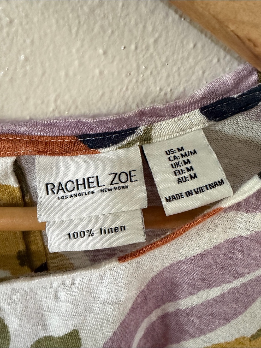 Rachel Zoe Linen Bundle - 2 100% Linen Tops / Summer / Beach - Medium - Picture 8 of 10